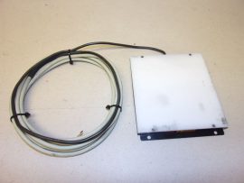 Keyence CA-DSR9, Digitális kamerákhoz piros LED világítás, vékony háttérvilágítás, esztétikai hibás, 92x92mm, 50 cm kábellel, 12VDC, 14W, 