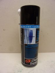 Chem Trend Lusin Alro 0 153 S, szilikon alapú általános formaleválasztó spray, 400ml, Univerzális szilikon alapú formaleválasztó műanyag és gumi megmunkálásához, akár 150 °C-os formahőmérsékleten