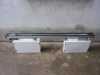 Bosch Rexroth modul rendszerű futószalag, BS1 rendszer, szállítószalag, két végén kiemelő-szállító modullal, meghajtómotor nélkül, 2000mm hossz, 90mm széles, moduláris paletta szállító szalag, Bosch Rexroth modul rendszerű futószalag, BS1 rendszer, szállítószalag, két végén kiemelő-szállító modullal, meghajtómotor nélkül, 2000mm hossz, 90mm széles, moduláris paletta szállító szalag,