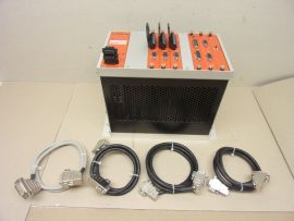 Promicon Systems SBR-9 (110512) 24VDC motorvezérlő rack, 3x PCQ-4, IBS-2, SDC-2, CPU, és 24 VDC modulokkal, + a fotón szereplő kábelekkel Promicon Systems SBR-9 (110512) 24VDC motorvezérlő rack, 3x PCQ-4, IBS-2, SDC-2, CPU, és 24 VDC modulokkal, + a fotón szereplő kábelekkel
