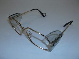 Essilor Sidney védőszemüveg keret, 58x18/140, arany, lencse nélkül