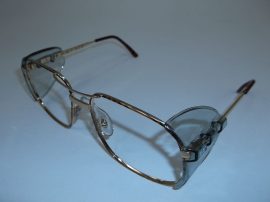 Essilor Sidney védőszemüveg keret, 60x18/140, EN 166 F CE Z 87, arany-bordó, lencse nélkül