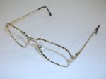   Meitzner Hamburg szemüveg keret, 56x18/140, 56018-140 500 CE, arany, lencse és oldalvédő nélkül