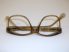 Meitzner szemüveg keret, 52x18, MM DIN 27-S90, konyak, lencse nélkül