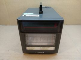 Yokogawa µR1000 436004 ipari adatrögzítő, regiszter, chart recorder, íróműszer, monitorozó, tintasugaras, leporellós, 4 univerzális bemenet, papír nélkül.