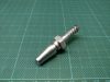 Pneumatikus Twistlok acél gyorscsatlakozó, csőcsonkos ellendarab, Parker 8787-11, 1/4", 6mm csőcsatlakozó, Twistlok Standard Schrader 