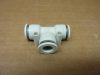 Rexroth 2121112000, QR1-S-RTK-DA12 pneumatikus push-in T csatlakozó, T idom, 3x12mm, QR1 sorozatú dugaszolható T-összekötő Rexroth 2121112000, QR1-S-RTK-DA12 pneumatikus push-in T csatlakozó, T idom, 3x12mm, QR1 sorozatú dugaszolható T-összekötő