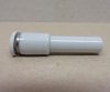 Rexroth 2121708040, QR1-S-RED Pneumatikus egyenes cső-cső adapter, szűkítő/átalakító, 8/4mm-es, 4 mm-es push-in gyorcsatlakozóval (3166 04 08, KQ2R04-08A1, APGJ 8-4)