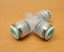 SMC KPT10-00 pneumatikus push in gyorscsatlakozós T-idom, 3x10mm csőhöz, PP / EN 1.4301, rozsdamentes, tisztaszoba, Stainless steel 304 SMC KPT10-00 pneumatikus push in gyorscsatlakozós T-idom, 3x10mm csőhöz, PP / EN 1.4301, rozsdamentes, tisztaszoba, Stainless steel 304