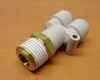 SMC KQ2U10-04S pneumatikus push-in gyorscsatlakozós Y-elosztó, R1/2" külső kúpos menet, 10mm csövekhez SMC KQ2U10-04S pneumatikus push-in gyorscsatlakozós Y-elosztó, R1/2" külső kúpos menet, 10mm csövekhez