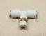 SMC KQ2T04-01S pneumatikus push-in gyorscsatlakozós T-elosztó, R1/8" külső kúpos menettel, 4mm csövekhez,