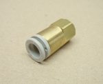   SMC KQ2F08-G01 pneumatikus egyenes fém push-in gyorscsatlakozó, 8mm csőhöz, G1/8" belső menettel, 