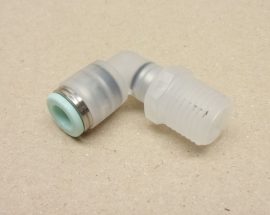 SMC KPL06-02 pneumatikus 90°-os, elfordítható push-in gyorscsatlakozó, 6mm csőhöz, R1/4" külső kúpos menet, tisztaszoba, Stainless steel 304 SMC KPL06-02 pneumatikus 90°-os, elfordítható push-in gyorscsatlakozó, 6mm csőhöz, R1/4" külső kúpos menet, tisztaszoba, Stainless steel 304