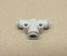 SMC KQ2T04-06A pneumatikus push in gyorscsatlakozós T-idom, 2x4 + 1x6mm csőhöz, 