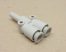 SMC KQ2U06-99A, pneumatikus push-in gyorscsatlakozós Y-elosztó, 2x6/6 mm csatlakozókkal, 