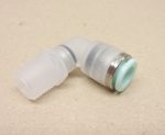   SMC KPL08-02 pneumatikus 90°-os, elfordítható push-in gyorscsatlakozó, 8mm csőhöz, R1/4" kúpos külső menet, tisztaszoba, Stainless steel 304 