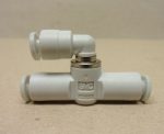   SMC AQ240F-04-04, Pneumatikus gyorslégtelenítő, gyors kipufogószelep, 3x4mm push-in gyorscsatlakozós, elforgatható, Exhaust Valve, 
