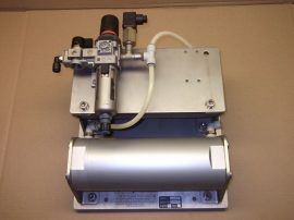 Pneumatikus akkumulátor, nyomásszabályozóval, szűrővel, puffertartállyal, SMC CG1-RES-100-(UKC688/200) AW3001-02DG