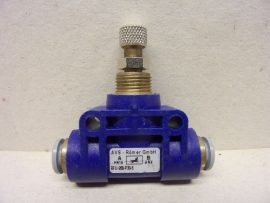 AVS-Römer RFU-958-P30-6 fojtó-visszacsapó szelep, áramlásszabályozó modul, 6mm gyorscsatlakozókkal, 200 l/min, 0,2...10 bar, -20°C…+80°C AVS-Römer RFU-958-P30-6 fojtó-visszacsapó szelep, áramlásszabályozó modul, 6mm gyorscsatlakozókkal, 200 l/min, 0,2...10 bar, -20°C…+80°C