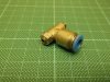 Fojtó-visszacsapó szelep, áramlásszabályozó, M5, 6mm csőhöz, Festo GRLA-M5-QS-6-D, 193139 Fojtó-visszacsapó szelep, áramlásszabályozó, M5, 6mm csőhöz, Festo GRLA-M5-QS-6-D, 193139