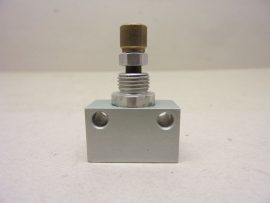 Festo GR-M5-B, 151213 Fojtó-visszacsapó szelep, M5 menet, 115 l/min 0,5...10 bar, alumínium áramlásszabályozó szelep Festo GR-M5-B, 151213 Fojtó-visszacsapó szelep, M5 menet, 115 l/min 0,5...10 bar, alumínium áramlásszabályozó szelep