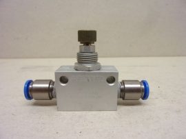 Festo GR-1/8 B, 151215, Fojtó-visszacsapó szelep, 6mm egyenes push-in gyorscsatlakozókkal, 210 l/min 0...10 bar, alumínium áramlásszabályozó szelep Festo GR-1/8 B, 151215, Fojtó-visszacsapó szelep, 6mm egyenes push-in gyorscsatlakozókkal, 210 l/min 0...10 bar, alumínium áramlásszabályozó szelep