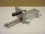   Festo ADN-25-60-A-P-A (536373) pneumatikus munkahenger, ACE AH10 löketvég-csillapítóval és tartólemezzel, 2db. fojtóval, 60mm löket, xyz