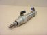 Rexroth 0822333502, MNI-DA-20-0025-D-31-01-1-00-000-00 kettősműködésű pneumatikus munkahenger, dugattyú Ø 20mm, lökethossz 25mm, QSL-1/8-4 4mm 90º-os push-in csatlakozók, kétoldali csillapítás, 