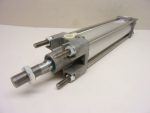   Parker PXA-T050MCB-0200, kettős működésű kompakt munkahenger, kétoldali löketvég-csillapítással, dugattyú Ø 50mm, lökethossz 200mm, 1/4" menet,  