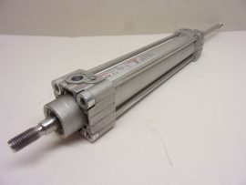 Rexroth 0822340506, TRB-DA-032-0160-0-2-2-3-1-1-BAS, kettősműködésű pneumatikus munkahenger, kétoldali tengelykivezetéssel és löketvég-csllapítással, dugattyú Ø 32mm, lökethossz 160mm, 1/8" menet, ISO 15552, TRB sorozat