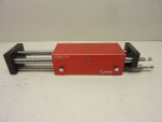   afag LM20/90 pneumatikus lineáris egység, 20mm hengerátmérő, 65 (90) mm löket, 6mm csatlakozók, xyz