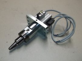 Pneumatikus retesz, rögzítő, fogó egység, 40mm furat, SMC CKQ40-W7438-20 + szenzor: D-P5DW Clamp Cylinder