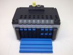   Szelep terminál, szelepsziget, szeleptömb, 14mm CPV szelepekkel, Festo CPV14 Vi, TN18210, CPV14-GE-FB-8, 18262, 10P-14-8C-FB-R-Y-4MLDCC+VZB, 8 modulos, 4x 161360, 1x 162550, 1x 185883, 2x 161362, 