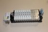 Aventics R480780881, ES-ES05X12-ETHERCAT pneumatikus szeleptömb, szelep terminál, szelepsziget, 8 mágnesszeleppel, ES05 sorozat, R412018225, 6x R422102621, R422103865, 3x R422003639, 5x R422102637, 