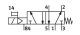 Festo MFH-5-1/4, 6211, Mágnesszelep, 5/2 monostabil, mágnestekercs nélkül, G1/4, 1000 l/min, 2.2 bar...8 bar