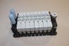 Aventics pneumatikus szeleptömb, szelep terminál, szelepsziget, 8 mágnesszeleppel, ES05 sorozat, R422003346, 4x R422102621, 4x R422102636, 2x R422102601, 2x R422102637 Aventics pneumatikus szeleptömb, szelep terminál, szelepsziget, 8 mágnesszeleppel, ES05 sorozat, R422003346, 4x R422102621, 4x R422102636, 2x R422102601, 2x R422102637