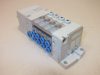 Festo CPV-SC-MP-VI80P 525675, CPVSC1-AE8-MS15 530475, 4x 548906 5/2 CPVSC1-M-QX szeleppel, Pneumatikus szelep terminál, szeleptömb, szelepsziget, 0,9-7bar, 6/4mm, 