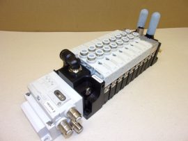 Aventics R480769070, ES-ES05X8-ETHERCAT pneumatikus szeleptömb, szelep terminál, szelepsziget, 8 mágnesszeleppel, ES05 széria, 2x R422103865, 5x R422102621, 8x R422102636, R412018225