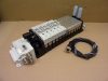 Aventics R480788568, ES-ES05X12-ETHERCAT pneumatikus szeleptömb, szelep terminál, szelepsziget, 6 mágnesszeleppel, ES05 sorozat, R412018225, 6x R422102621, R422103865, 3x R422003639, 3xR422102637, 