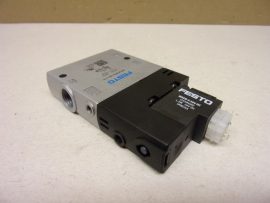 Festo CPE18-M1H-3GL-1/4 (163141), pneumatikus 3/2 mágnesszelep, 24 VDC, 10bar, 1/4", xyz