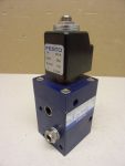   Festo MCH-3-1/4, 2200, 3/2 zárt monostabil pneumatikus szelep, G1/4", 0...10 bar, MSW 220VAC, 3592 mágnestekerccsel, 