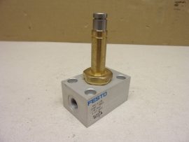 HIBÁS FELMÉRÉS!    Festo H-5-1/4 B (8995), 5/2 pneumatikus  görgős szelep, használt, xyz