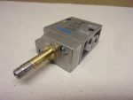   Festo MFH-3-1/8 (7802) 3/2 zárva monostabil pneumatikus szelep, G1/8" menet, mágnestekercs nélkül, 8mm vasmag, 500 l/min