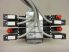 Rexroth pneumatikus szeleptömb, 4db. 0820037302 szeleppel, M12 5 pin csatlakozókkal, 4mm gyorscsatlakozókkal, xyz