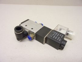 Airaurri 4V210-08-B, pneumatikus 5/2 mágnesszelep, 10 bar, 24VDC, 1/4" és 1/8", 10 és 4 mm-es push-in gyorscsatlakozókkal. Airaurri 4V210-08-B, pneumatikus 5/2 mágnesszelep, 10 bar, 24VDC, 1/4" és 1/8", 10 és 4 mm-es push-in gyorscsatlakozókkal.