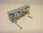   Bosch 1825504041 szeleptömb zárómodul, végmodul szett, HF03/ HF02 szériás pneumatikus szeleptömb, szelepterminál, szelepsziget építéséhez CKD kithez 