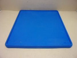 Műanyag fedlap, Madial RBASE PO NSF Ipari mosogatógép ládákhoz, 50x50 cm-es műanyag mosogatótálcákhoz