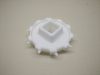 INTRALOX Series 200, futószalag lánckerék, hajtókerék, fehér, 163 MM (10T), 10 fog, 18/62mm széles, 40x40mm tengelyre, CONVEYOR SPROCKET S3D2XXCYK1NG (S3D2G7CYK1LE)