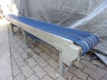  Élelmiszeripari futószalag, műanyag rácsos szállítószalag, 280x3400x540 mm, rozsdamentes vázzal, motoros hajtás nélkül, (2)