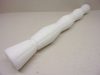 Szállítószalag vezetőgörgő, metamid, bonamid, 650mm hossz, 55/75mm átmérő, 12,5x55mm tengelyfurat,